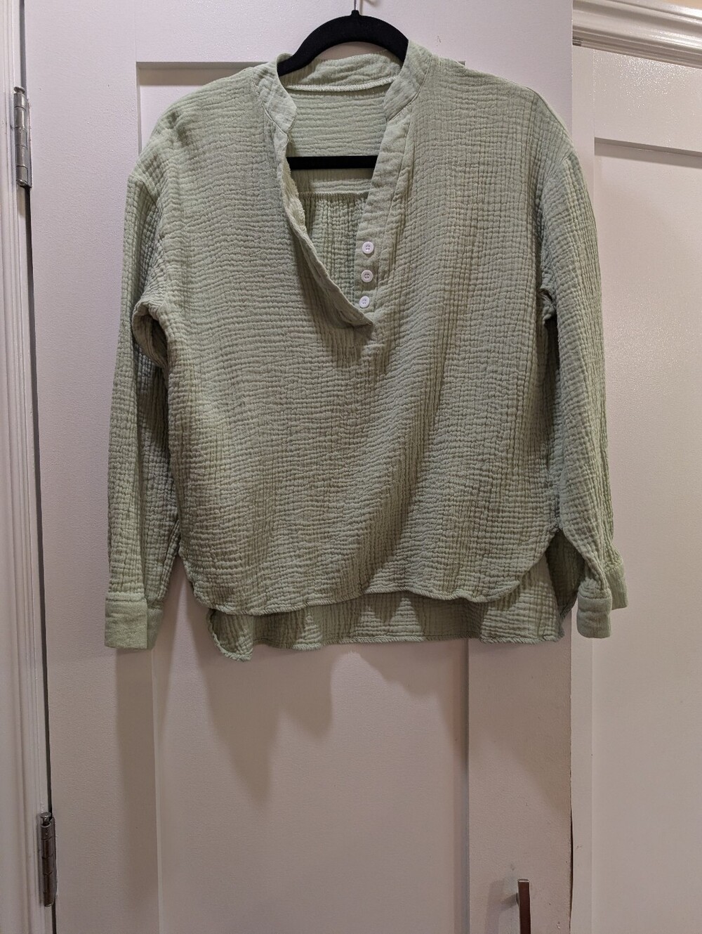 Celadon 100% Cotton Top,XL (Fits Smaller)